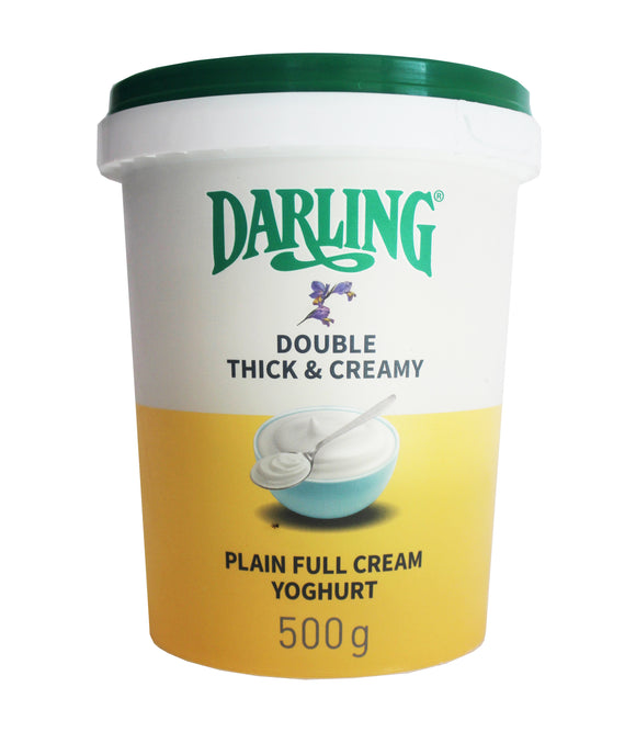 Darling Full Cream Plain Yoghurt 500g Just Fruit & Veg